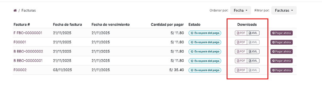 Banner Portal Invoice Downloads